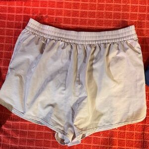 PINK Victoria's Secret Cream Athletic Shorts